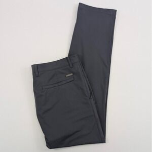 Twillory Performance Pants Mens 34x30 Gray Tailored Fit Chino Athleisure